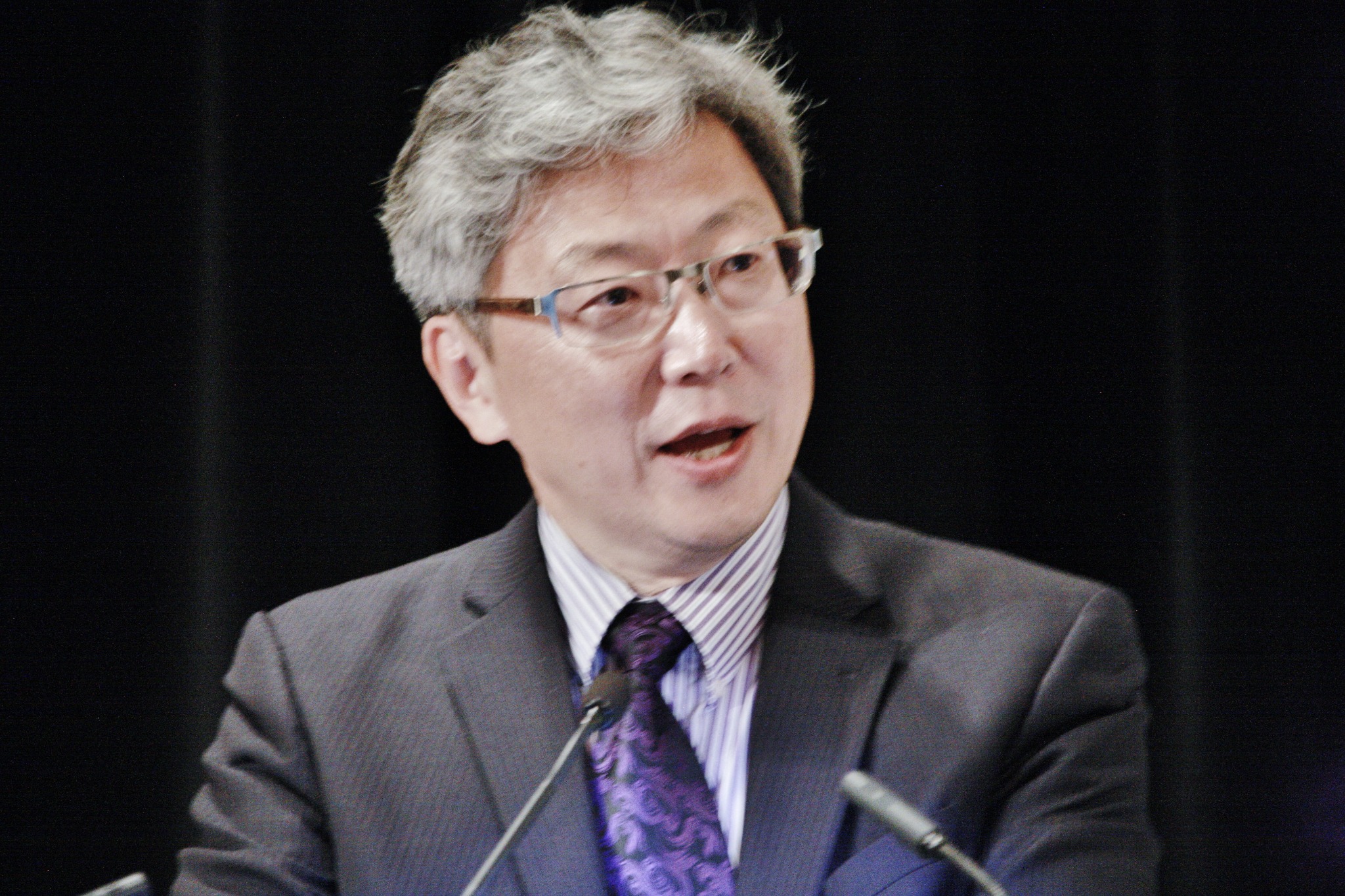 Michael Hwang speaking and teaching