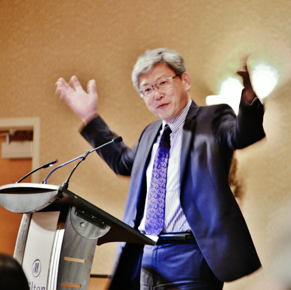Michael Hwang speaking and teaching
